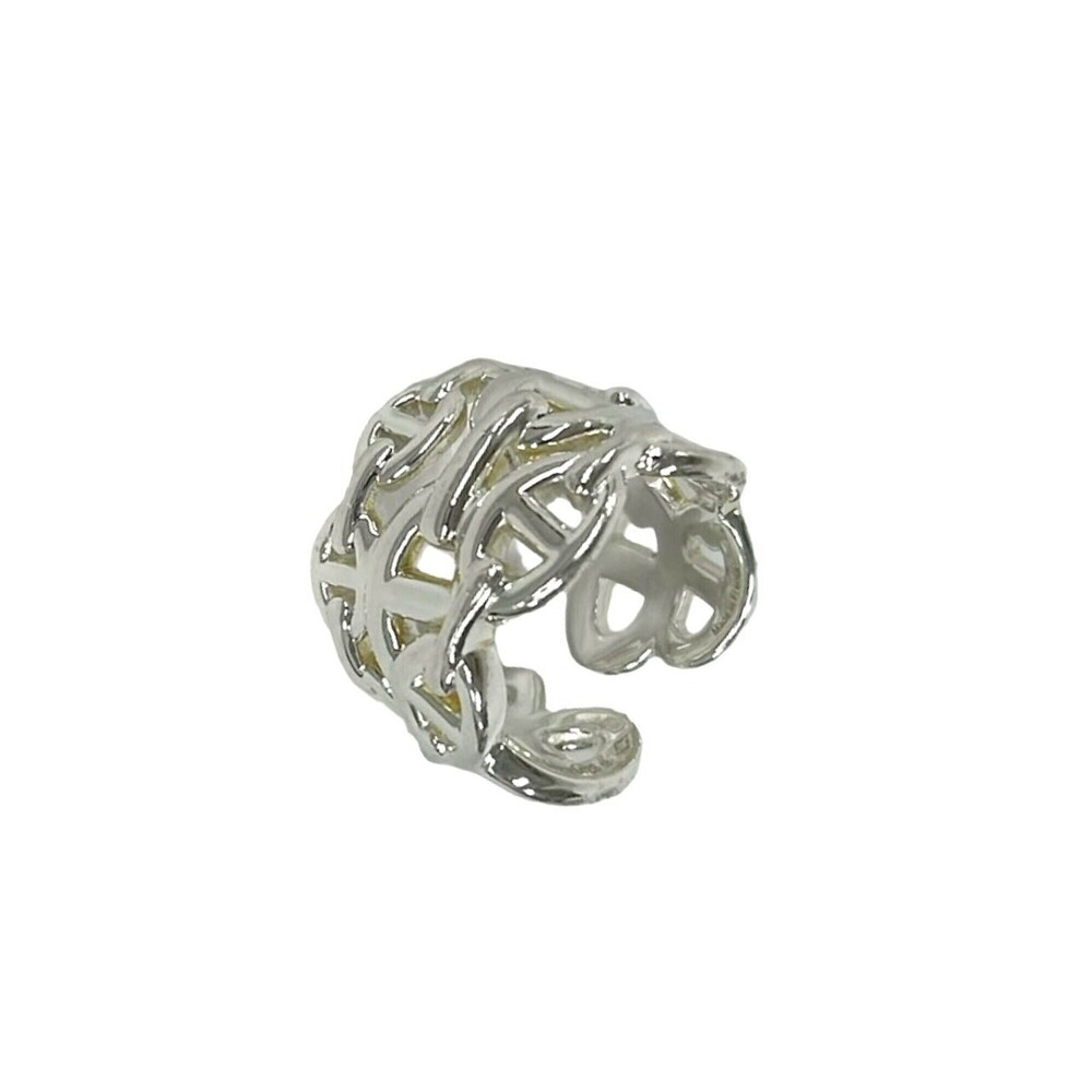 HERMES Silver Ring #58